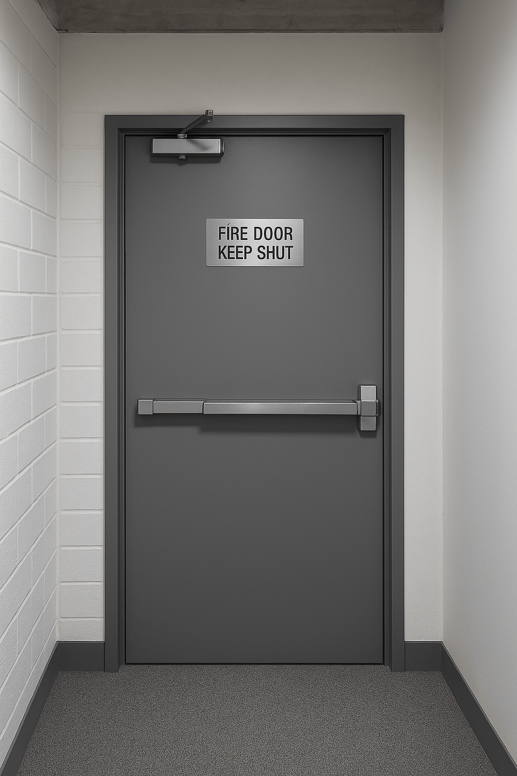 Cửa Thoát Hiểm Chống Cháy – Giải Pháp An Toàn Sống Còn Cho Mọi Công Trình